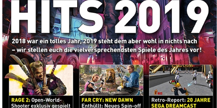 Games Aktuell 02/2019: Jetzt als Digitalausgabe und gedruckt am Kiosk erhältlich