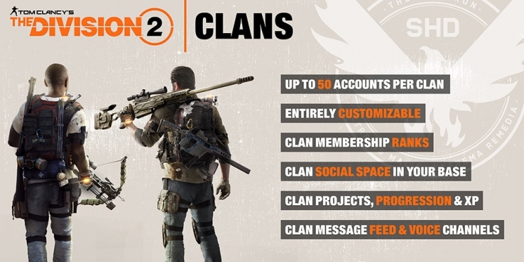 The Division 2 - Clans - Tipps zum Gruppen-Feature