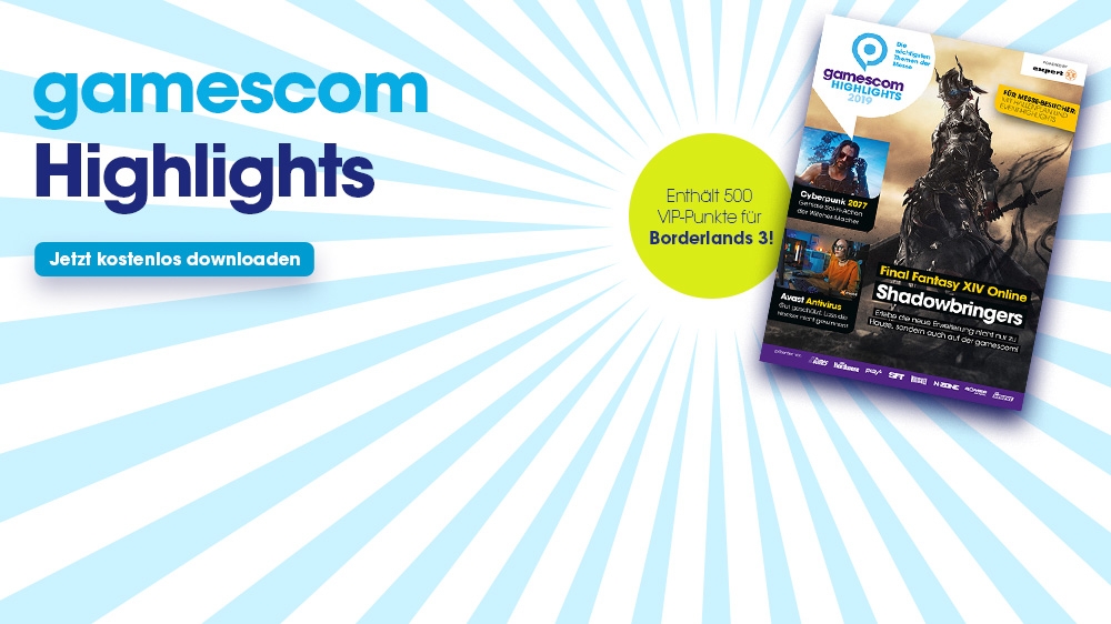 gamescom Highlights 2019: Herunterladen und Karten für den Fachbesuchertag gewinnen!