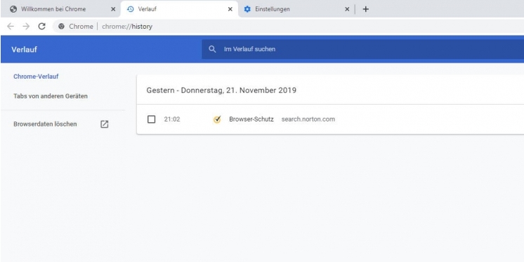 WIr zeigen,wie man Verlauf der letzten besuchten Websites bei Chrome löschen kann.