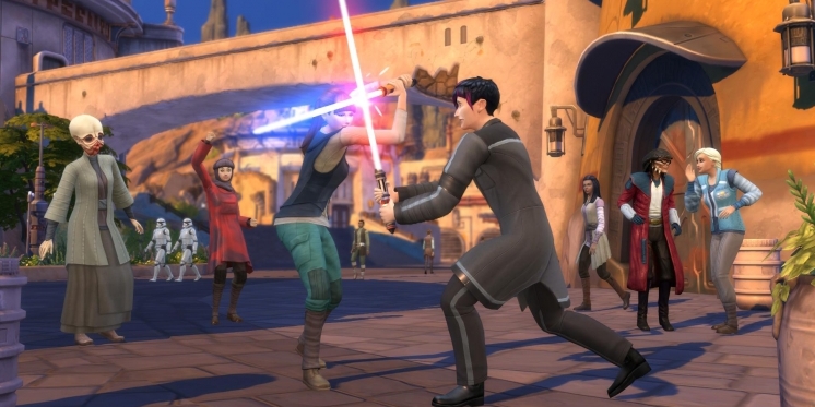 Die Sims 4: Star Wars-Erweiterung mit Lichtschwerter für eure Sims
