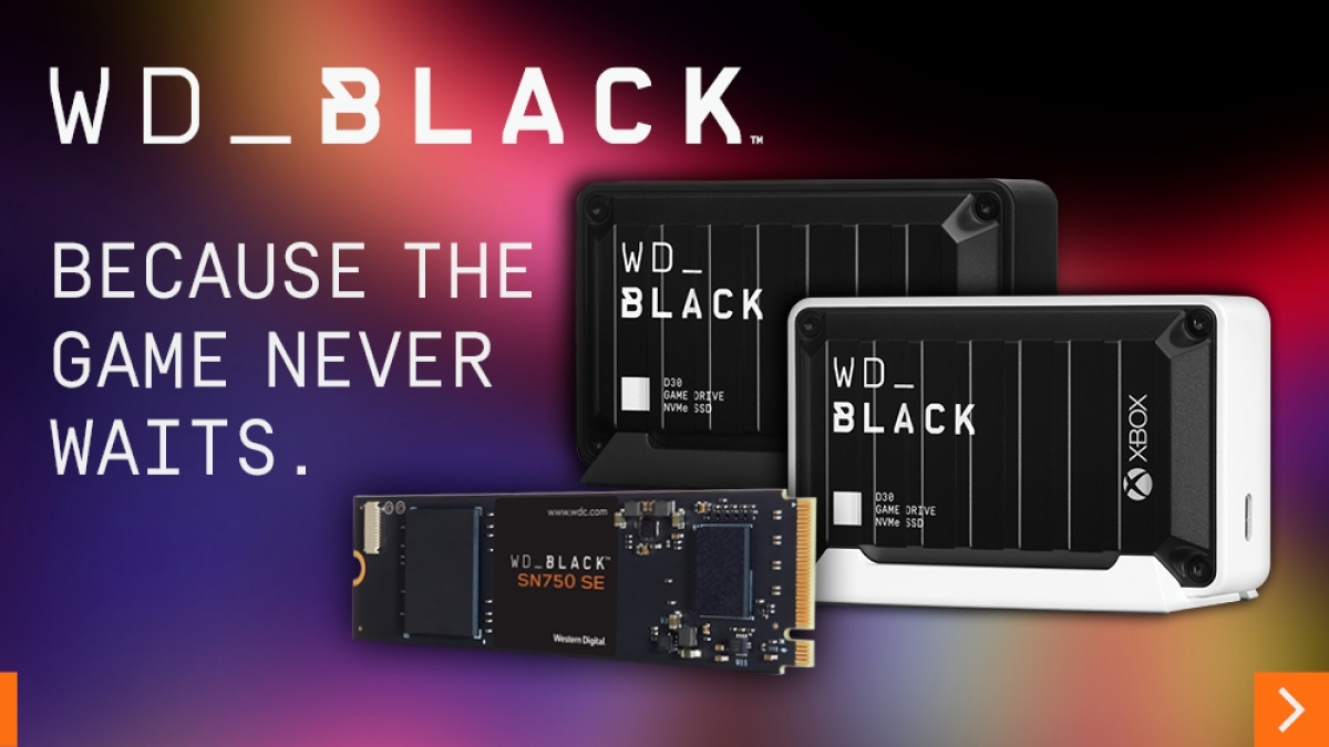 WD_BLACK: Hochleistungs-SSDs für die Next-Gen Konsolen und Spitzenleistung ohne DRAM-Cache