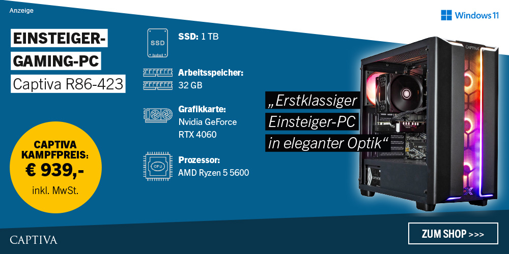 Einsteiger-Gaming-Laptop