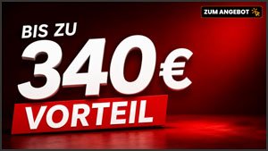 Bis zu 340€ Vorteil: Vodafone verdoppelt Bonus bei Kabel-Tarifen - 300 Mbit/s dauerhaft für 39,99€