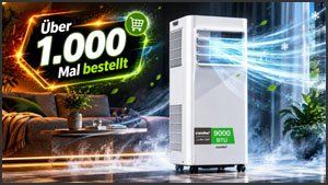 1.000 Käufer gegen die Hitze: Comfee-Klimaanlage kostet nur 236,99 Euro und verkauft sich wie verrückt