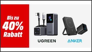 Ugreen & Anker: Zubehör für Computer, Smartphones & Co. bis zu 40% unter UVP