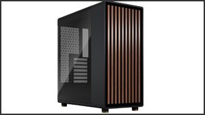 Fractal Design North ATX Mid-Tower PC-Gehäuse - Holzfront | Tempered Glass Seitenpanel, zwei 140-mm-Lüfter enthalten, USB-C, Airflow optimiert für Gaming PC