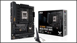 Asus TUF Gaming B850-PLUS Mainboard Sockel AMD AM5 (AMD B850, ATX, PCIe 5.0, WiFi 7, 2X M.2, Aura Sync)
