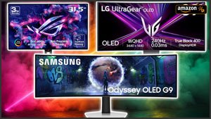 Prime Day: Höchstrabatte auf OLED-Monitore - WQHD, 4K UHD von Asus, LG, Samsung etc.