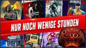 Nur noch wenige Stunden: Games für Switch 2, PS5, Xbox und PC im Prime Day stark reduziert