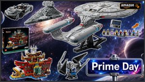 Prime Day: Amazon reduziert die Lego Enterprise erstmals kräftig - auch Star Wars und Co. dabei