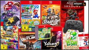 Switch-2-Deals bei Amazon: Gerade günstiger gibt's Konsole, Spiele & Zubehör - wie lange?