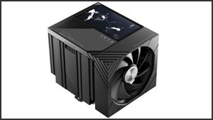 Tryx Turris T620 CPU-Luftkühler, Dual-Tower, mit 5-Zoll-Display - 120mm
